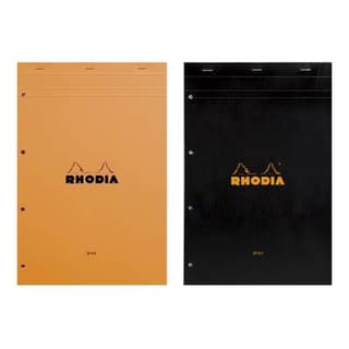 Rhodia Un Bloc-notes 21 x 31,8 cm grands carreaux N°20, 160  pages