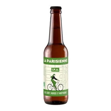 La Parisienne Bière I.P.A 5° Bio, 33cl