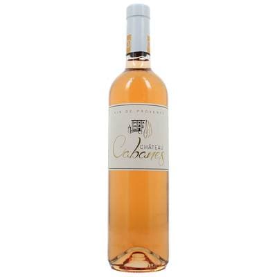 Coteaux D'Aix en Provence rosé AOP Château Cabanes Bio, 75cl