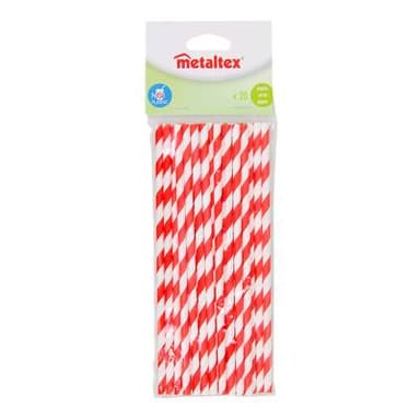 Metaltex Pailles en papier, 20 pièces