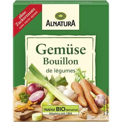 Alnatura Bouillon Cube légumes bio - 6 cubes, 6x11g