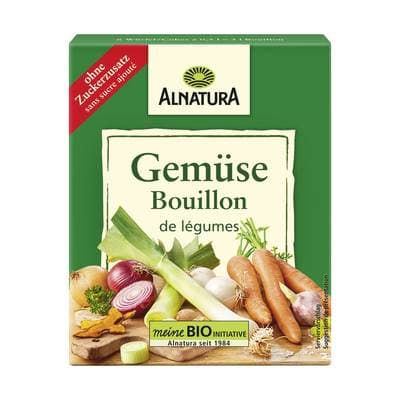 Alnatura Bouillon Cube légumes bio - 6 cubes, 6x11g