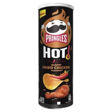 Pringles Chips Tuiles HOT Fried Chicken, 160g