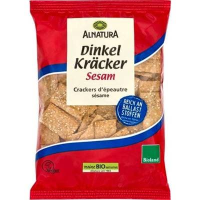 Alnatura Crackers d'épeautre sésame bio, 175g