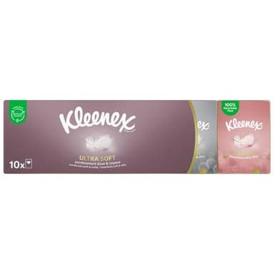 Kleenex Mouchoir étuis mini, 10 étuis