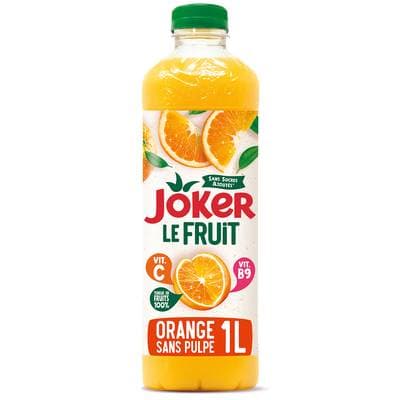 Joker Le Fruit jus d'orange, 1L