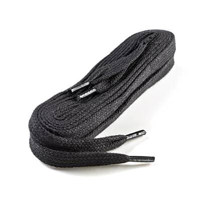 De Clermont Lacets plat noir, 150 cm 2 pièces