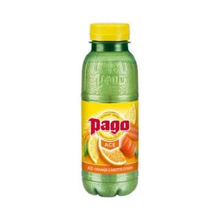 Pago Boisson ACE orange carotte citron, 33cl