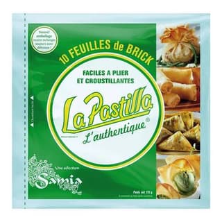 Samia 10 Feuilles de brick La Pastilla, 170g