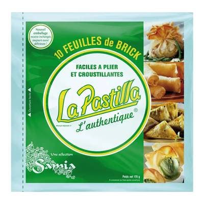 Samia 10 Feuilles de brick La Pastilla, 170g