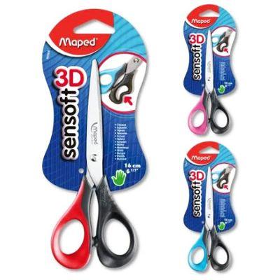 3154140696009 - Maped - Ciseaux sensoft symétriques 16 cm