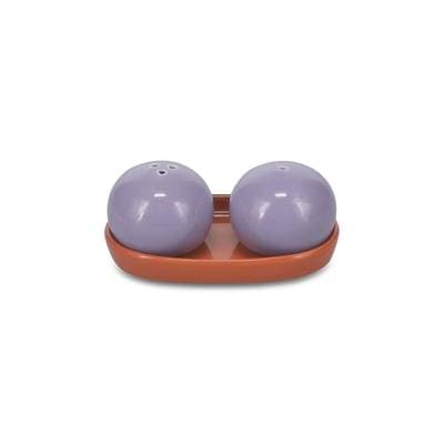 Collection Duo Poivrier et salière 3 pièces violet/orange Duo, 1 pièce