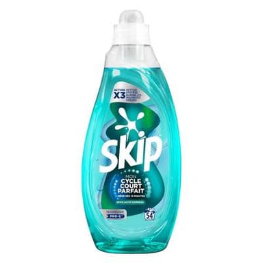 Skip Lessive liquide Cycle court Efficacité Express, 2,16L