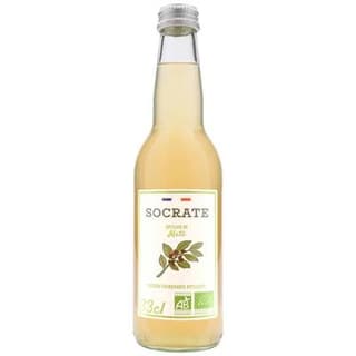 Socrate Infusion pétillante Maté vert & jus de citron bio, 33cl