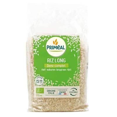 Priméal - Riz Long 1/2 Complet, bio