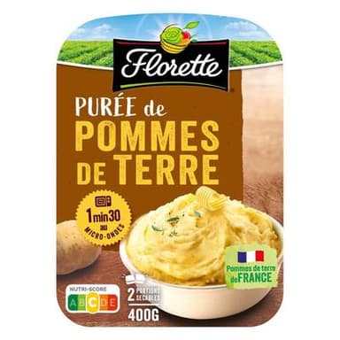 Florette Purée de Pommes de Terre, 2x200g