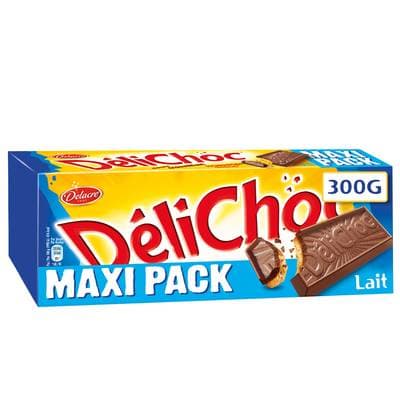 Delichoc Biscuits Chocolat au Lait, 300g