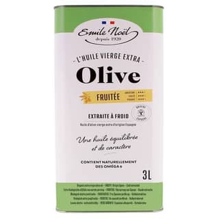 Emile Noël Huile d'olive vierge extra fruitée Bio, 3L