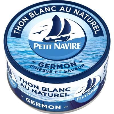 Petit Navire Thon Blanc au Naturel, 93g