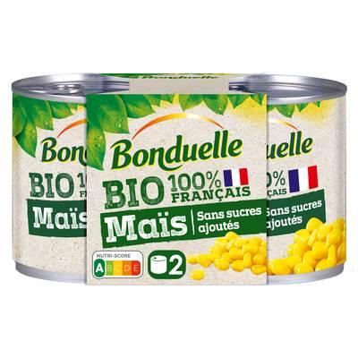 Bonduelle - Maïs sans sucre ajoutés bio 