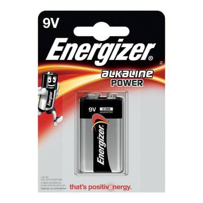Energizer Pile 9V 6LR 61 Alcaline Power, 1  pile