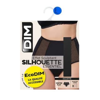 Dim Slip ventre plat Noir EcoDim, Taille 46
