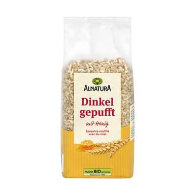 Alnatura Épeautre soufflé avec du miel bio, 200g