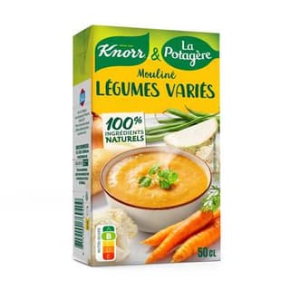 Knorr & La Potagère Soupe Mouliné de Légumes Variés, 50cl