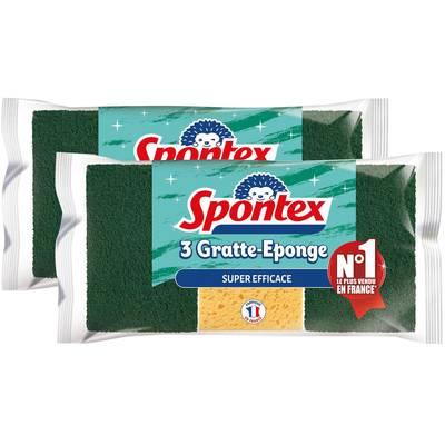  - Spontex - Éponges grattantes gratte éponge