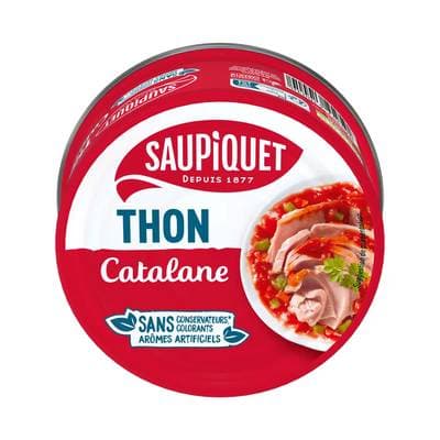 Saupiquet Thon Sauce Catalane en conserve, 252g