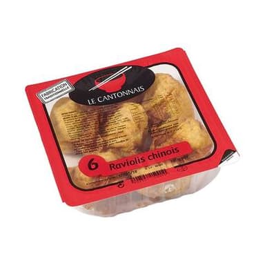 Le Cantonnais Raviolis Chinois, 6 pièces - 180g