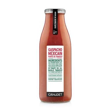 Giraudet Gaspacho Mexicain pointe de Tabasco, 50cl