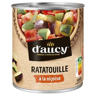 D'aucy Ratatouille à la Niçoise en conserve, 750g