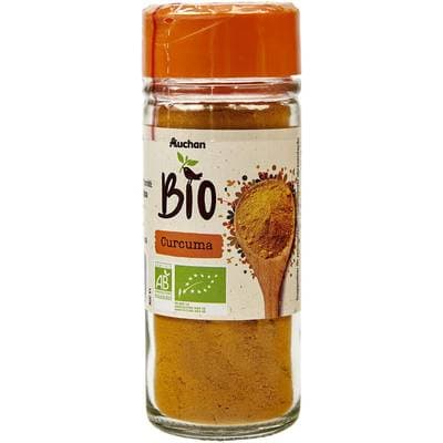 Auchan BIO Curcuma bio, 32g
