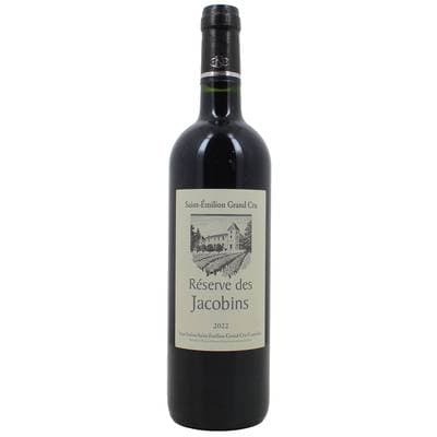 Saint Emilion Grand Cru AOC Reserve Des Jacobins, 75cl
