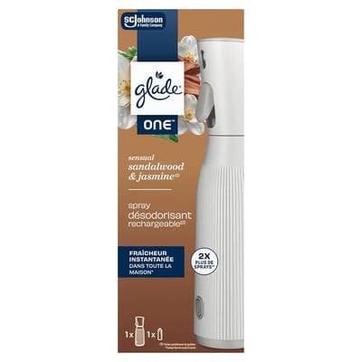 Glade Désodorisant Spray Rechargeable Jasmin Sensual, 1 recharge