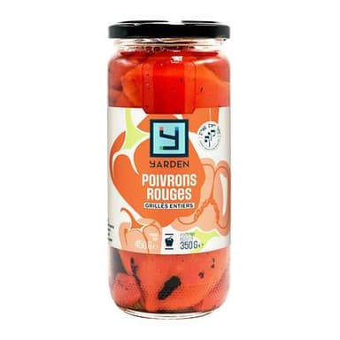 Yarden Poivrons rouges grillés, 450g