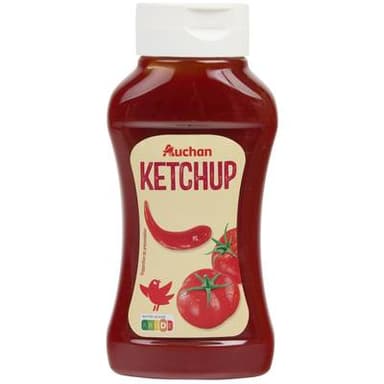 Auchan Ketchup nature flacon souple, 560g