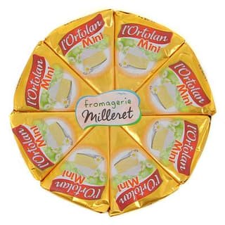L'Ortolan Minis fromages à pâte molle, 8 portions - 240g