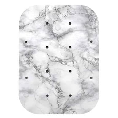 Arvix Tapis d'évier avec ventouses en mousse de vinyle imprimé, 25 x 35 cm