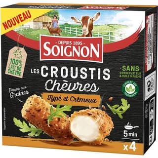 Soignon Croustis de chèvre, 100g