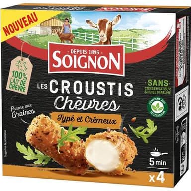 Soignon Croustis de chèvre, 100g