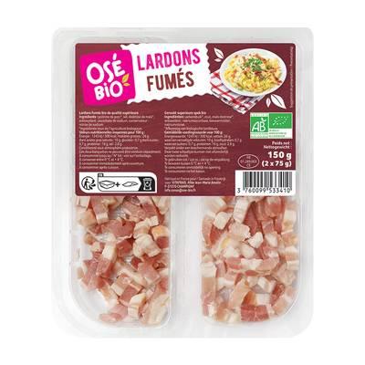 3760099533410 - Osé Bio - Lardons Fumés Bio