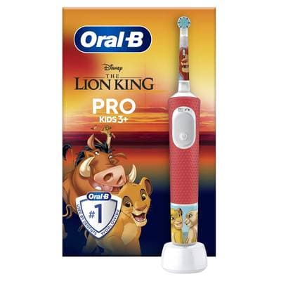 Oral B Brosse à dents Électrique Enfant 3 Ans+ Le Roi Lion, 1 brosse à dents