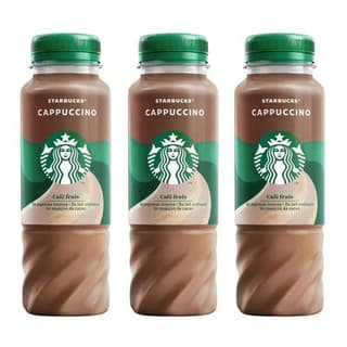 Starbucks Cappuccino - café frais, Lot de 3x220ml