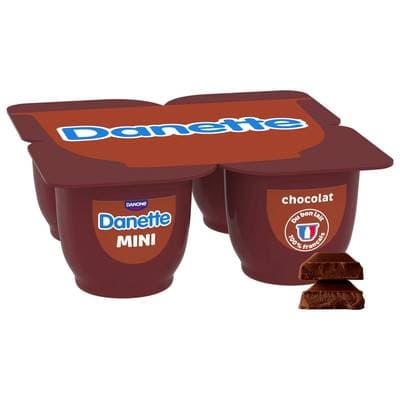 Danette Mini crème dessert chocolat, 4x70g