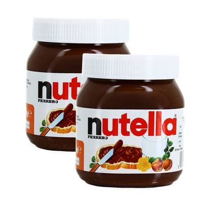 Nutella Pâte à tartiner, Lot de 2x400g
