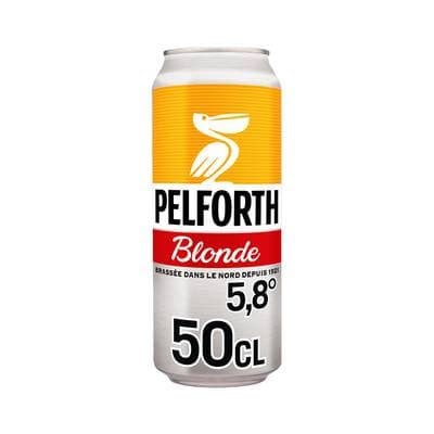 Pelforth Bière blonde 5.8°, 50cl