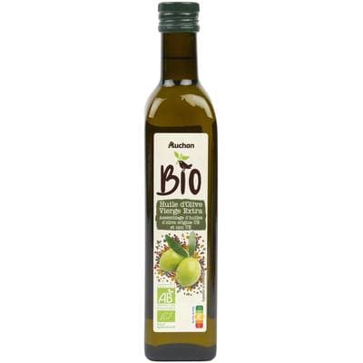 Auchan BIO Huile d'Olive vierge extra Bio, 50cl
