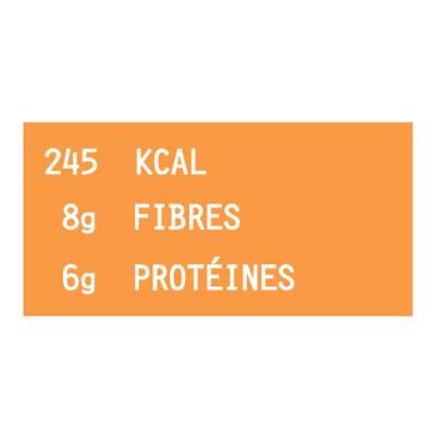 2050000357510 - Blend my day - Smoothie snack NO BOTOX FOR ME - prêt-à-mixer- Carotte, Noix de coco, Chia